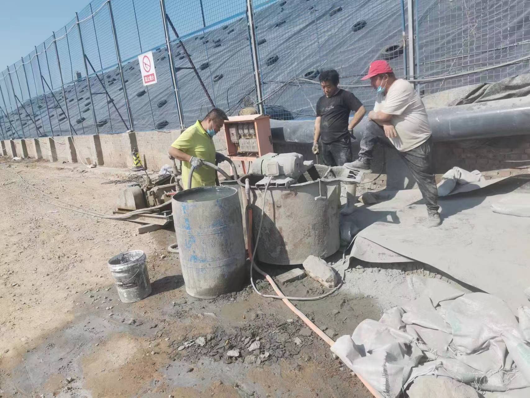 宿城袖阀管注浆